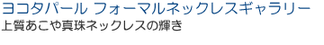 ���R�^�p�[���@�t�H�[�}���l�b�N���X�M�������[�@�㎿������^��l�b�N���X�̋P��